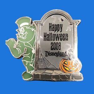 Disney Pin Haunted Mansion Tombstone Phineas Artist Proof AP Halloween 2008 Rare